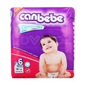 Canbebe Baby Diapers Economy Pack XL (24 Pcs)