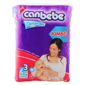 Canbebe Midi Comfort Dry Diapers (62 Pcs)