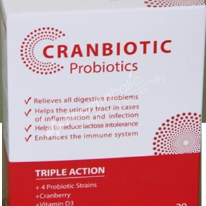 Cranbiotic sachet