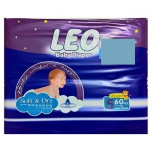 Leo Baby Diapers Mega Pack XL (60 Pcs)