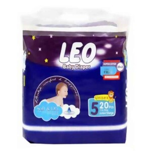 Leo Baby Diapers XL (20 Pcs) 