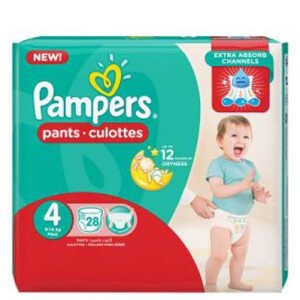 Pampers Diaper Pants Large Size 4 (28 Pcs)