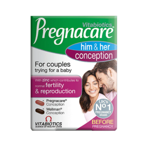 Vitabiotics Pregnacare Him & Her Conception